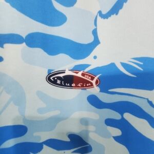 Bluefin Men's Long Sleeve Shirt - Blue and White